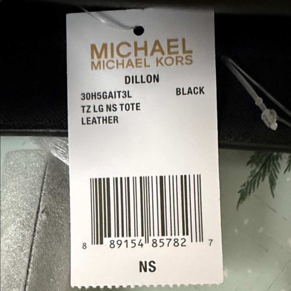 Michael Kors Black Satchel with Gold Accents LARGE - Picture 3 of 5